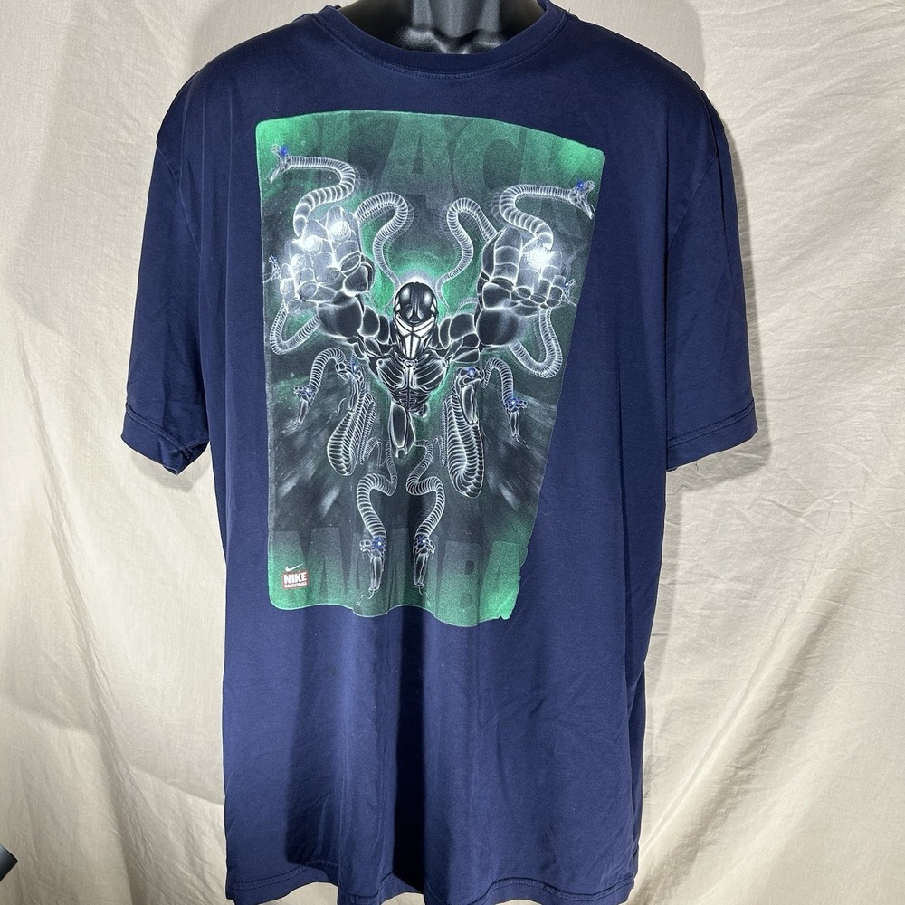 Nike Kobe Bryant Black Mamba Dri-Fit Mens 2XL Graphic Blue Green